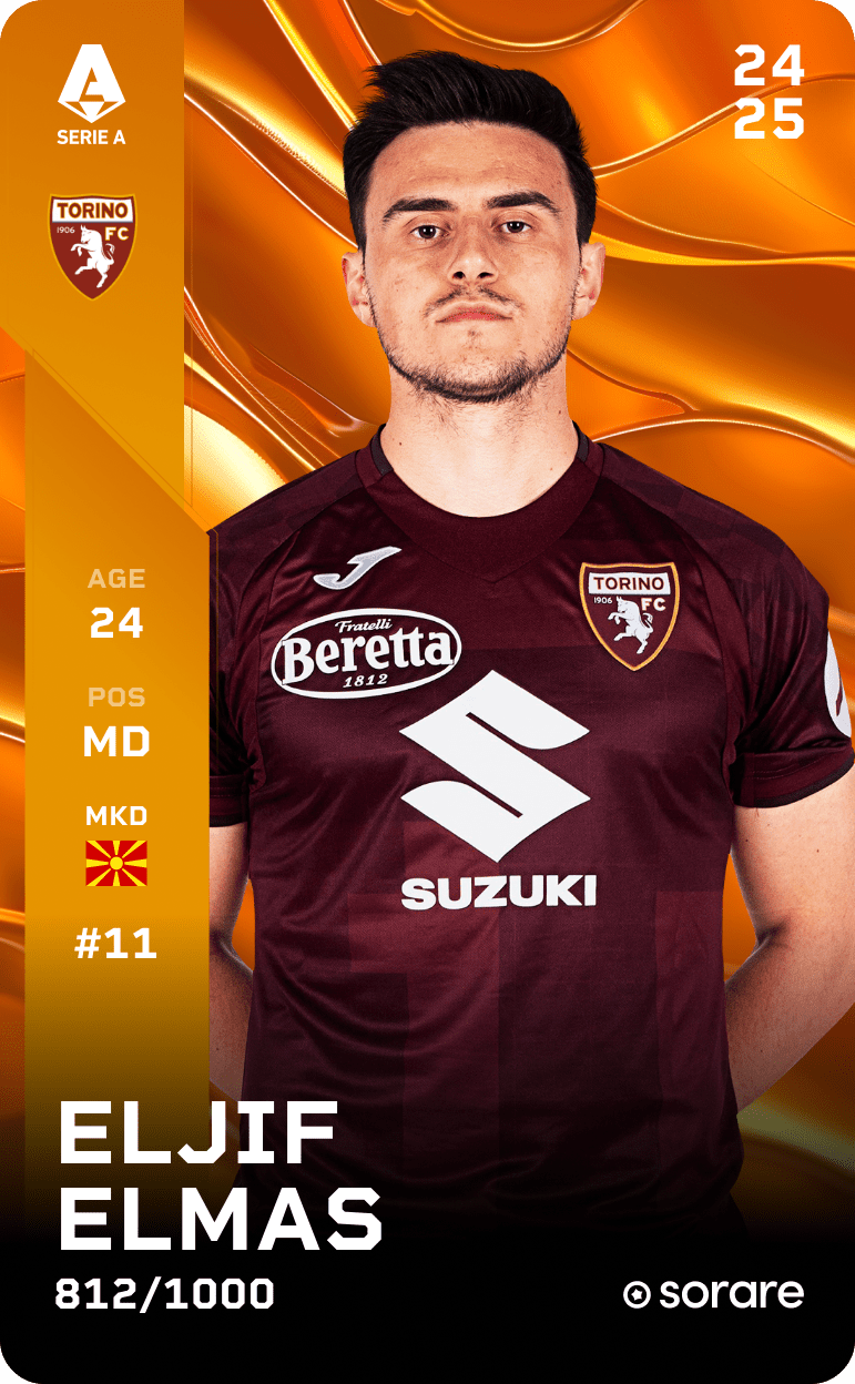Eljif Elmas 2024-25 • Limited 812/1000