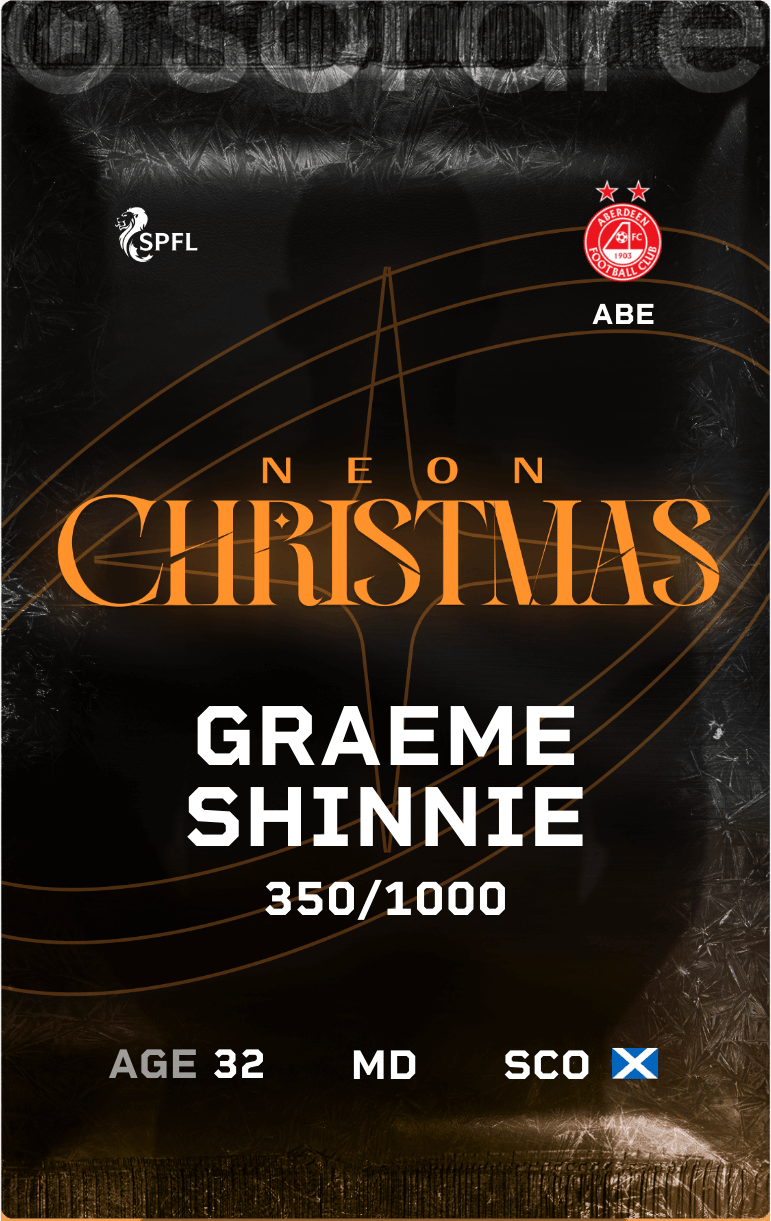 Graeme Shinnie 2024-25 • Limited 350/1000
