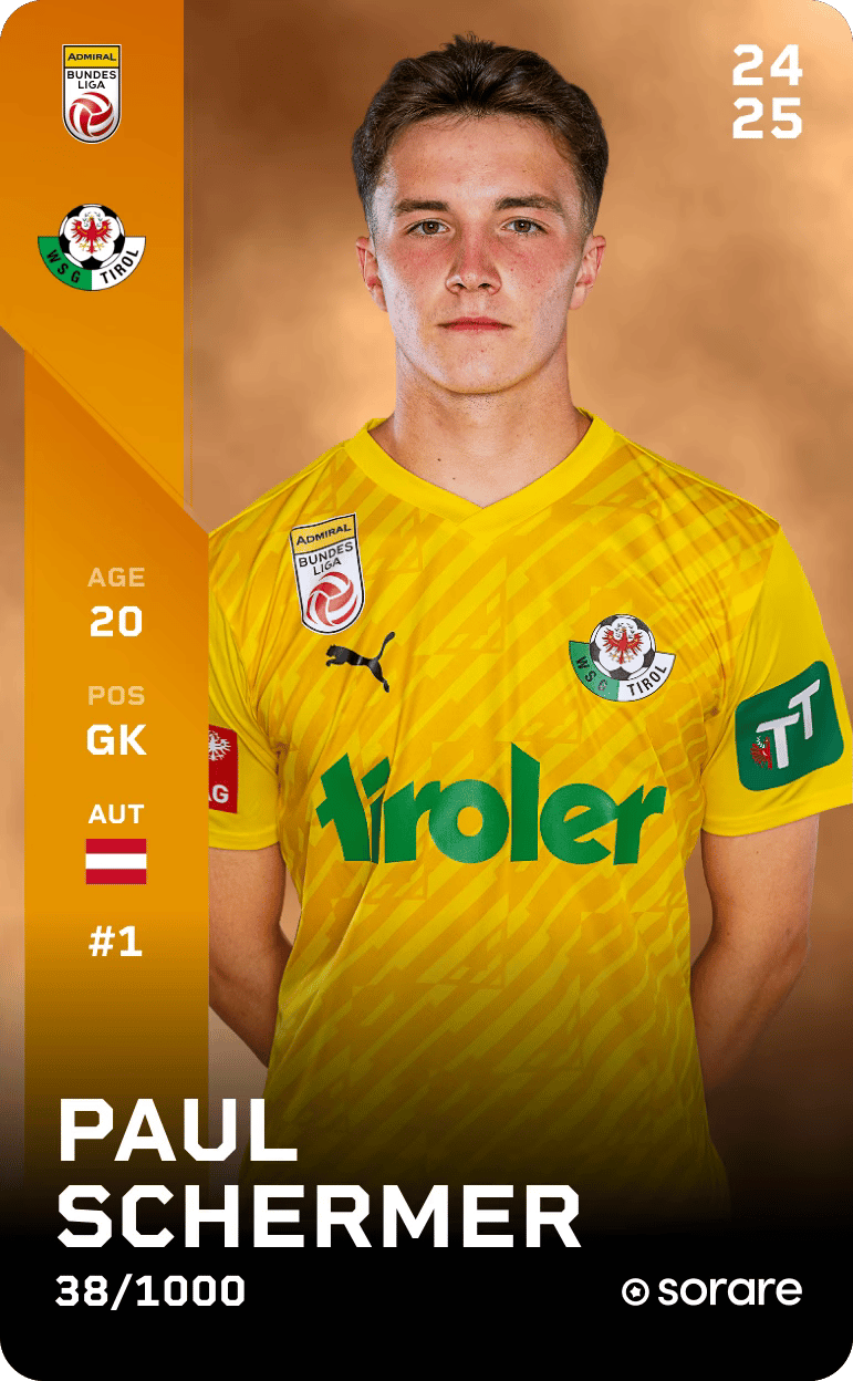 Paul Schermer 2024-25 • Limited 38/1000