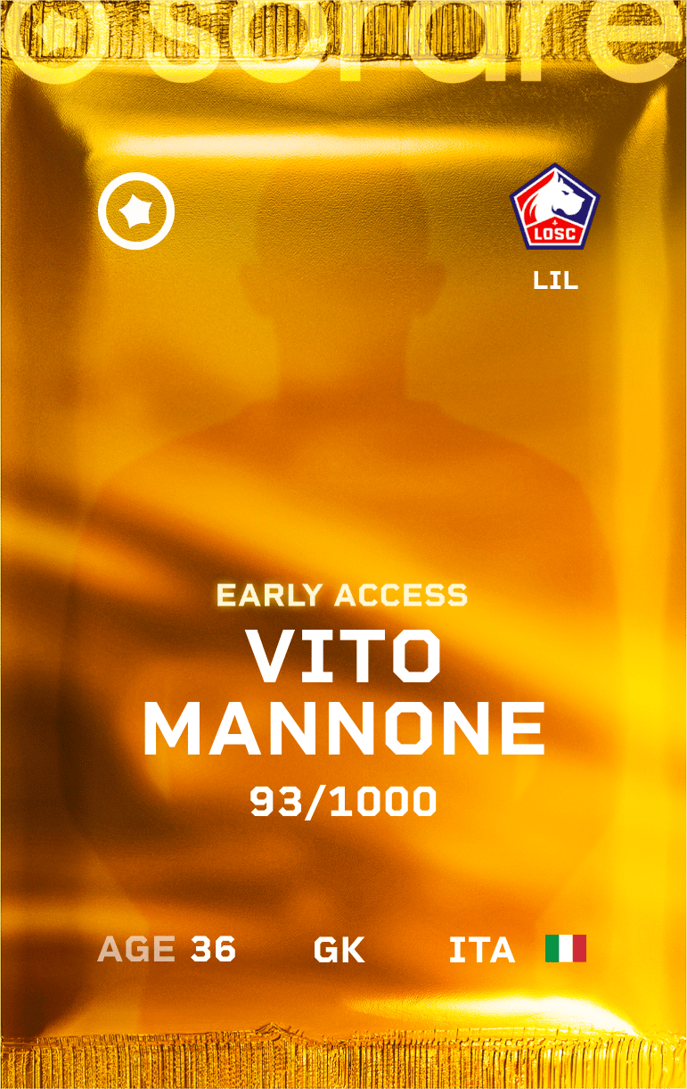 Vito Mannone 2024-25 • Limited 93/1000
