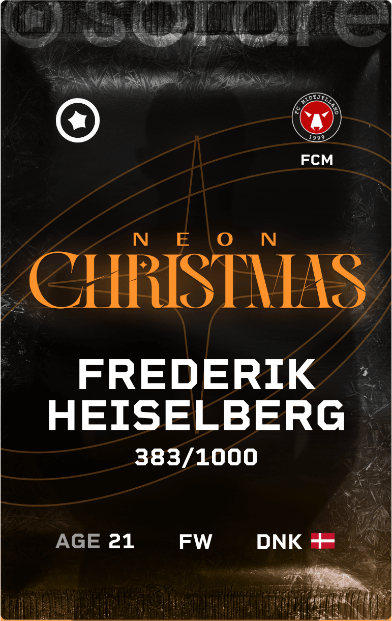 Frederik Heiselberg 2024-25 • Limited 383/1000