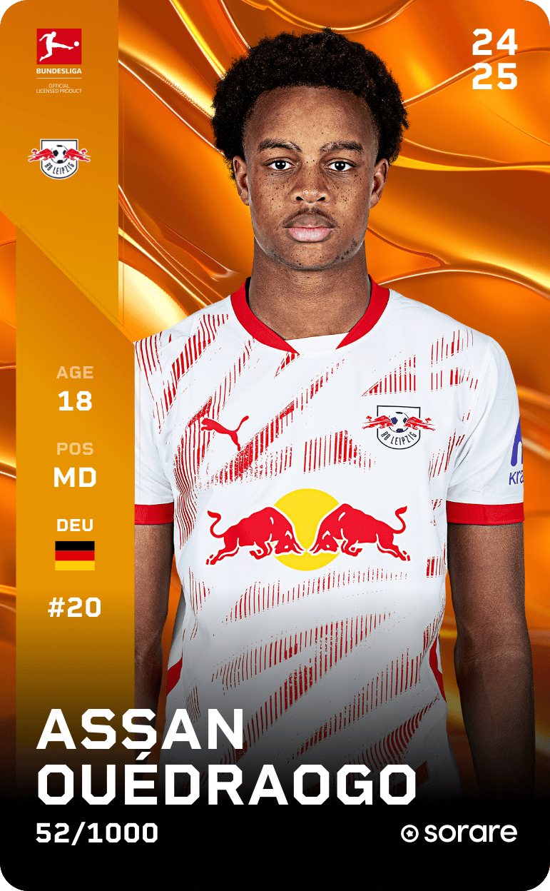 Assan Ouédraogo 2024-25 • Limited 52/1000