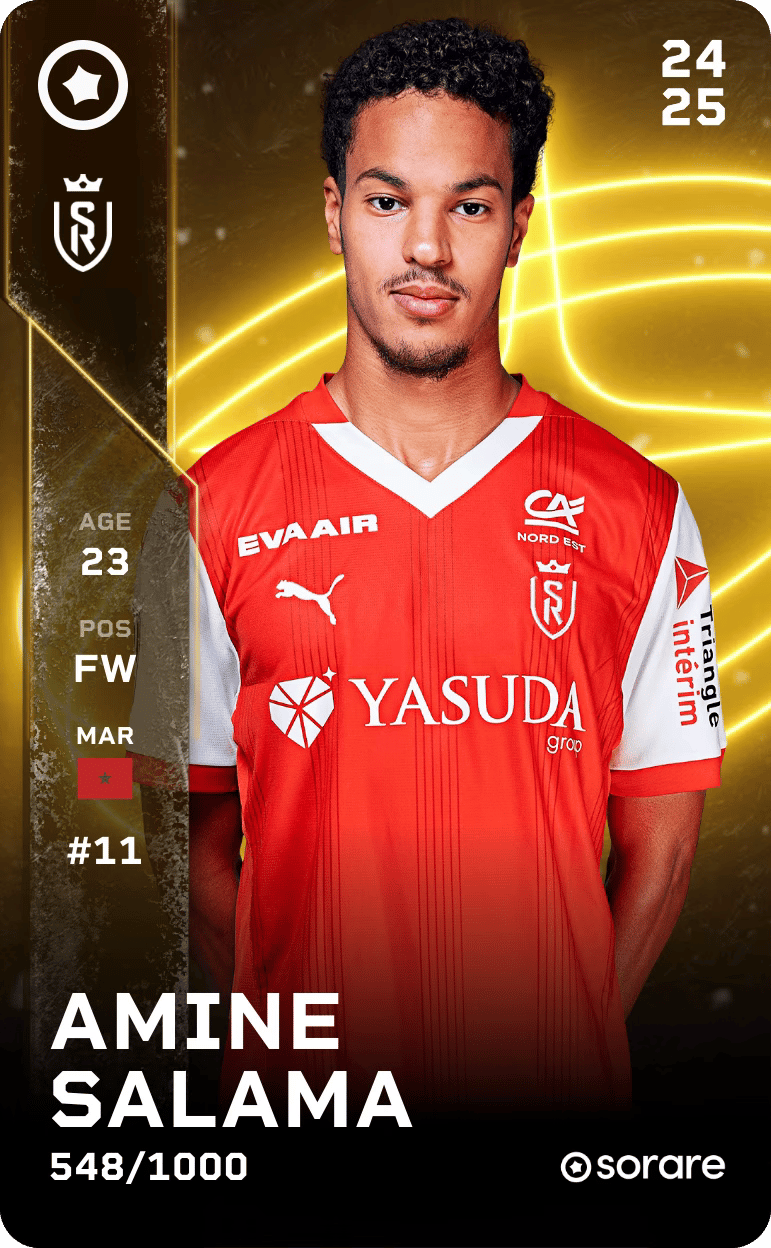 Amine Salama 2024-25 • Limited 548/1000