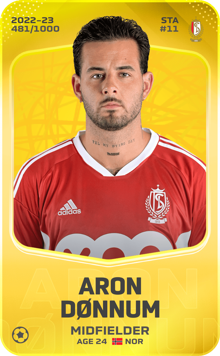 Aron Dønnum 2022-23 • Limited 481/1000