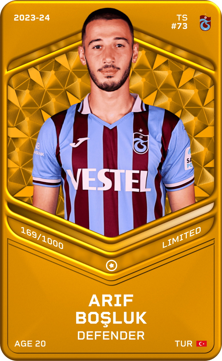 Arif Boşluk 2023-24 • Limited 169/1000