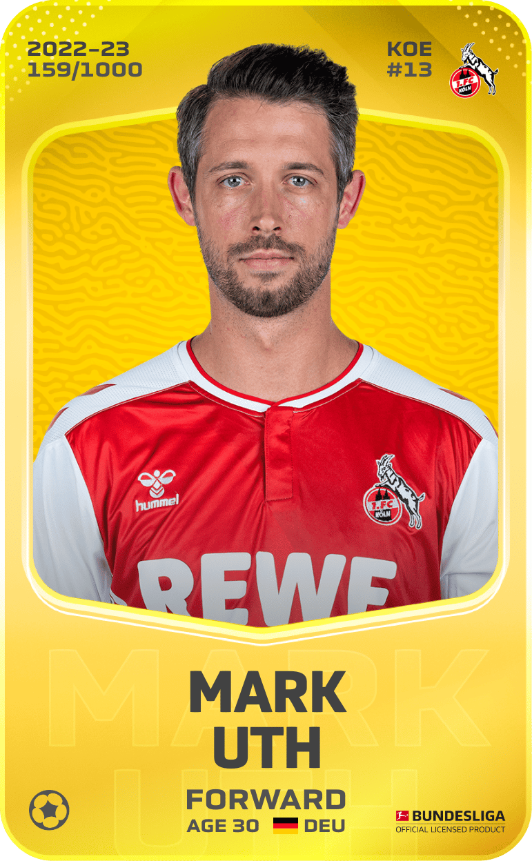 Mark Uth 2022-23 • Limited 159/1000