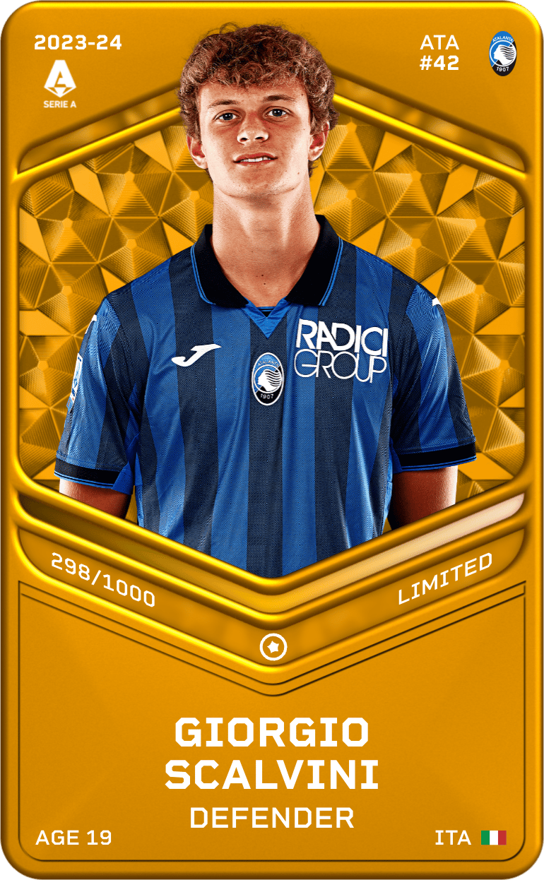Giorgio Scalvini 2023-24 • Limited 298/1000