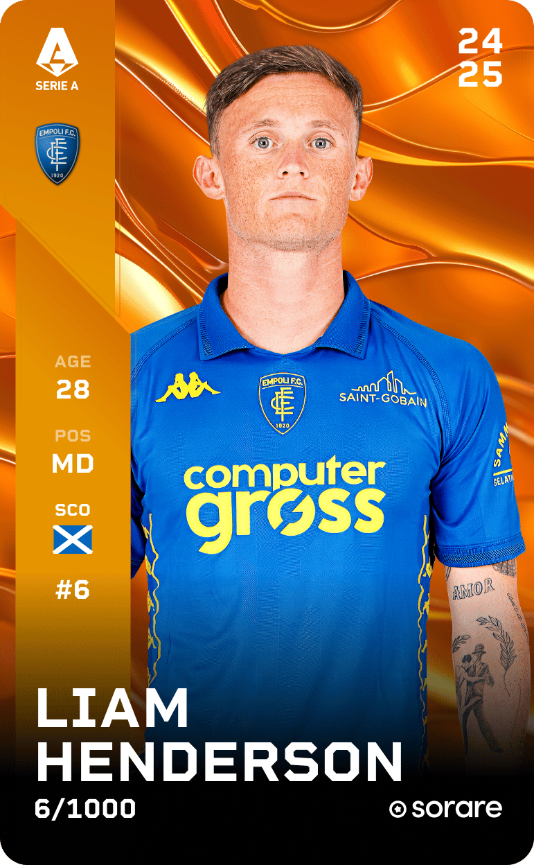 Liam Henderson 2024-25 • Limited 6/1000