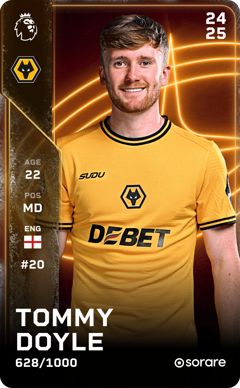 Thomas Doyle 2024-25 • Limited 628/1000