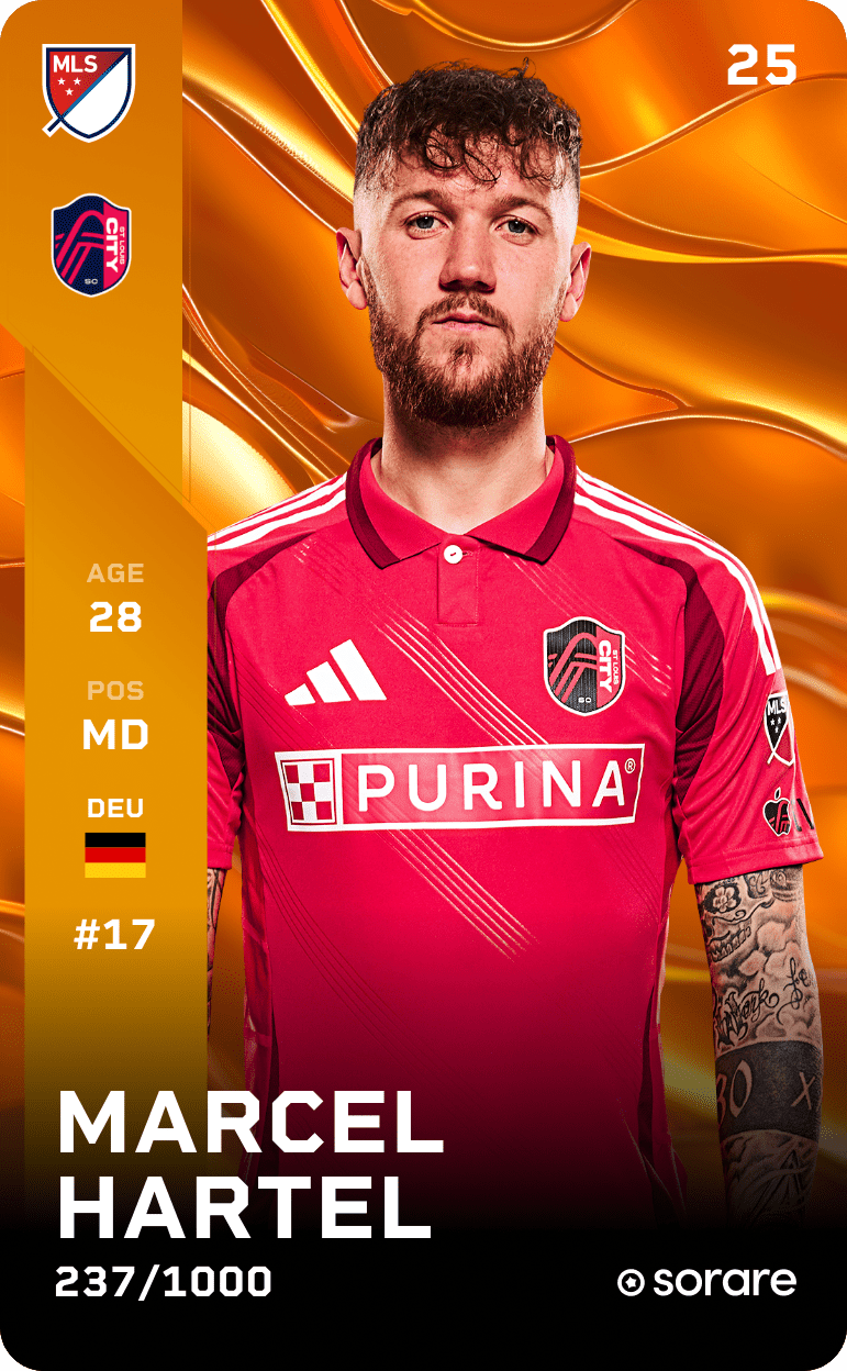 Marcel Hartel 2025-26 • Limited 237/1000