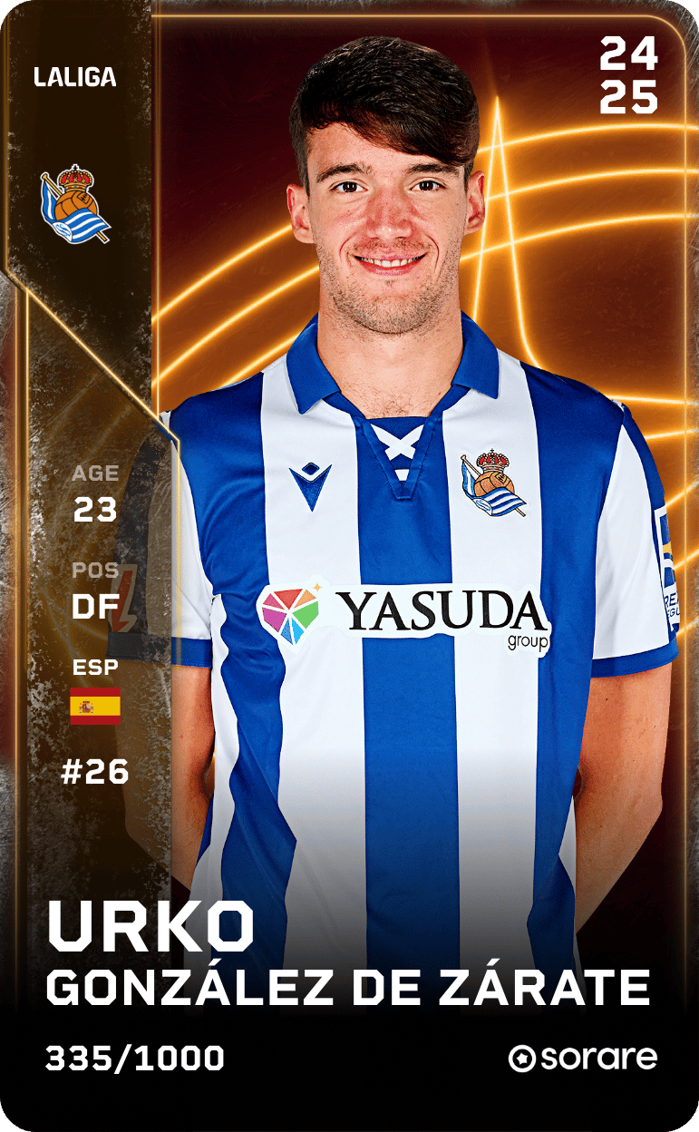 Urko González De Zarate 2024-25 • Limited 335/1000