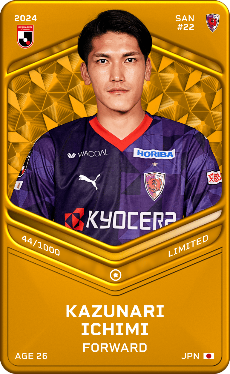 Kazunari Ichimi 2024-25 • Limited 44/1000