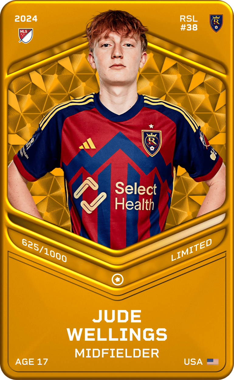 Jude Wellings 2024-25 • Limited 625/1000