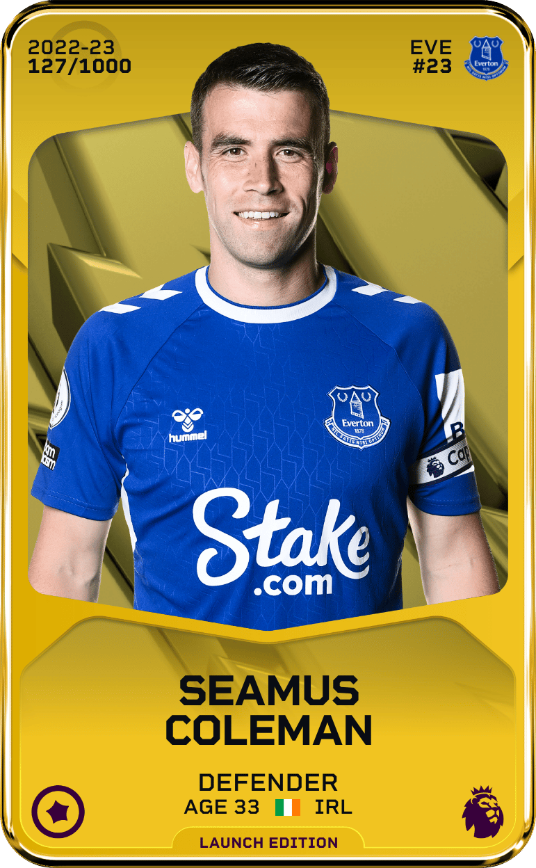 Seamus Coleman 2022-23 • Limited 127/1000