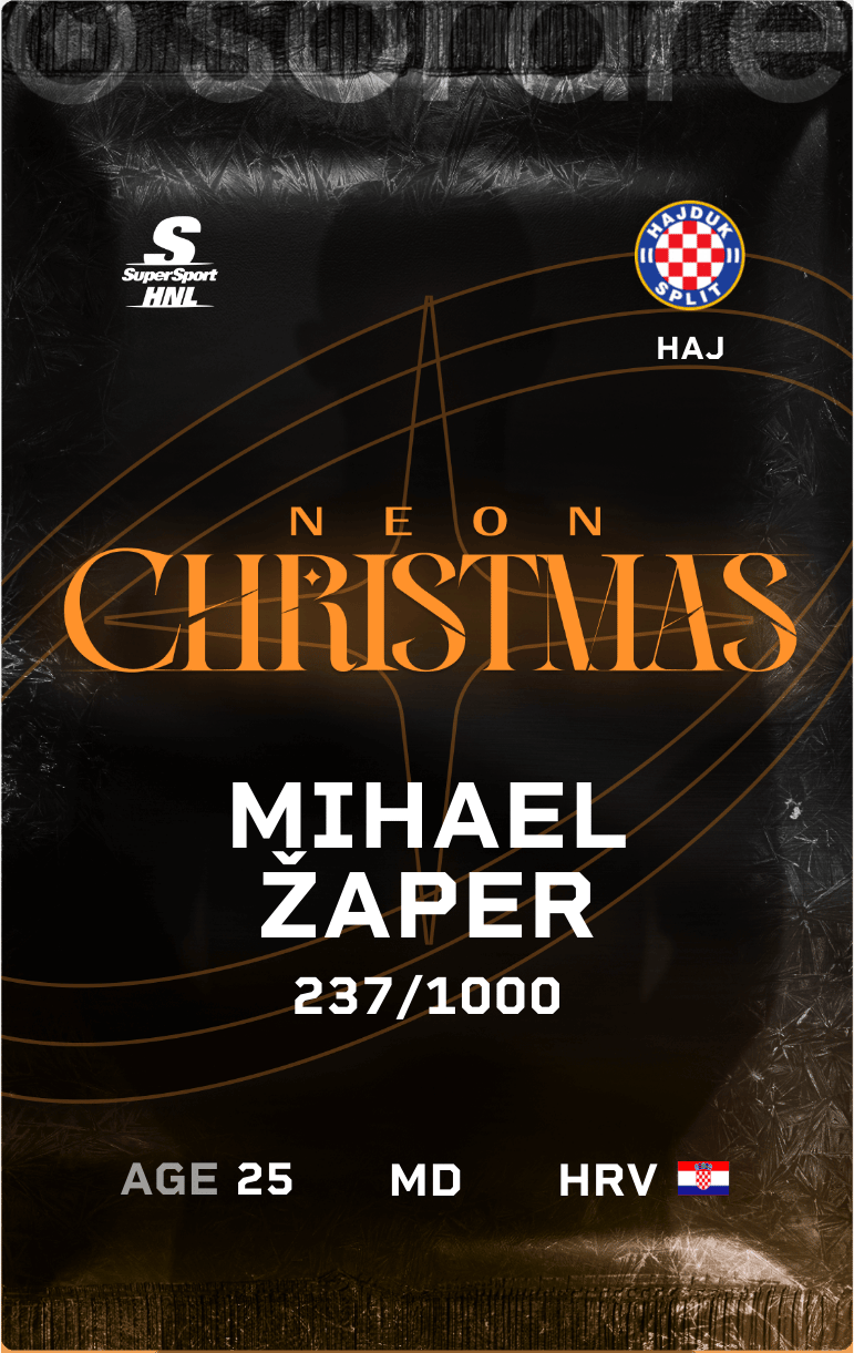 Mihael Žaper 2024-25 • Limited 237/1000