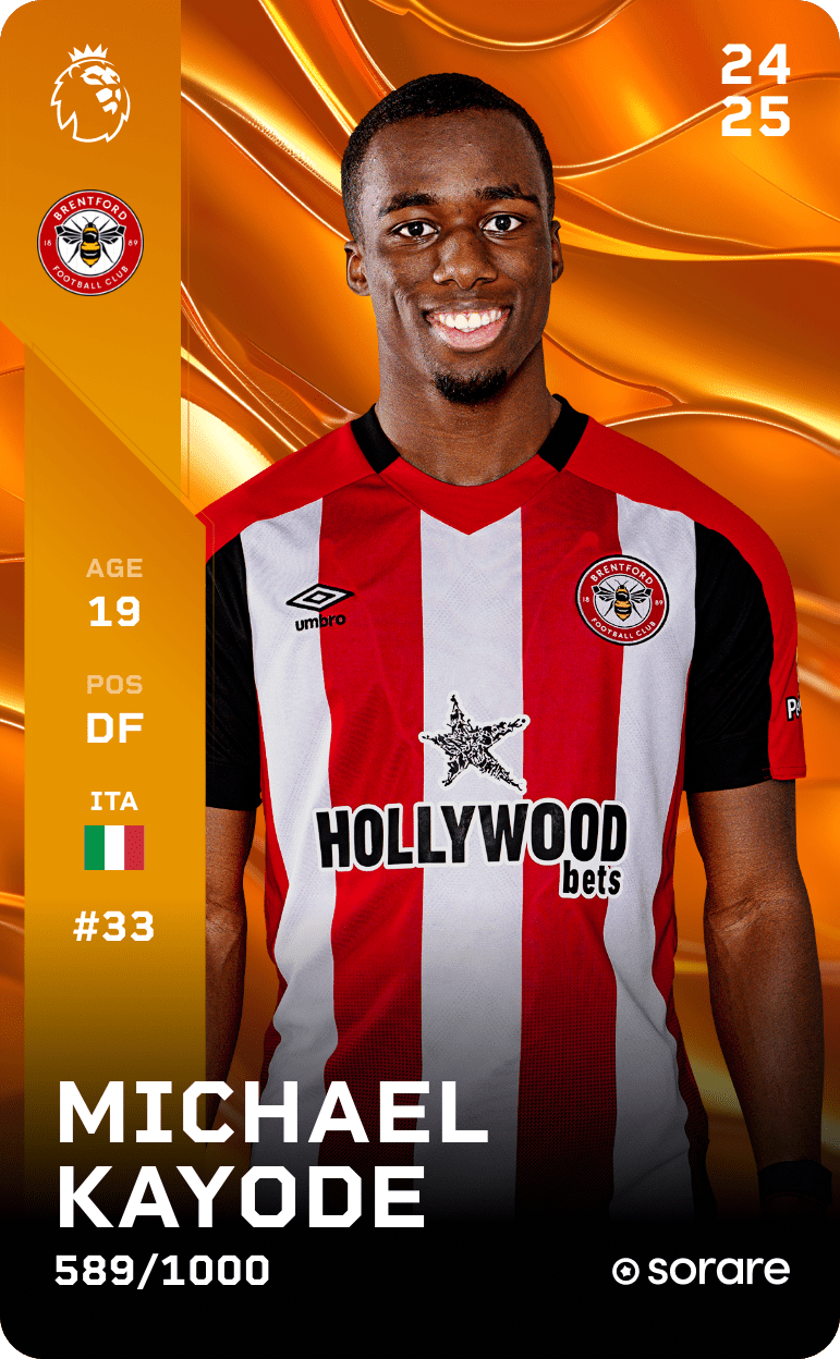 Michael Kayode 2024-25 • Limited 589/1000