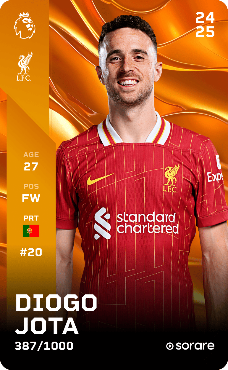 Diogo Jota 2024-25 • Limited 387/1000