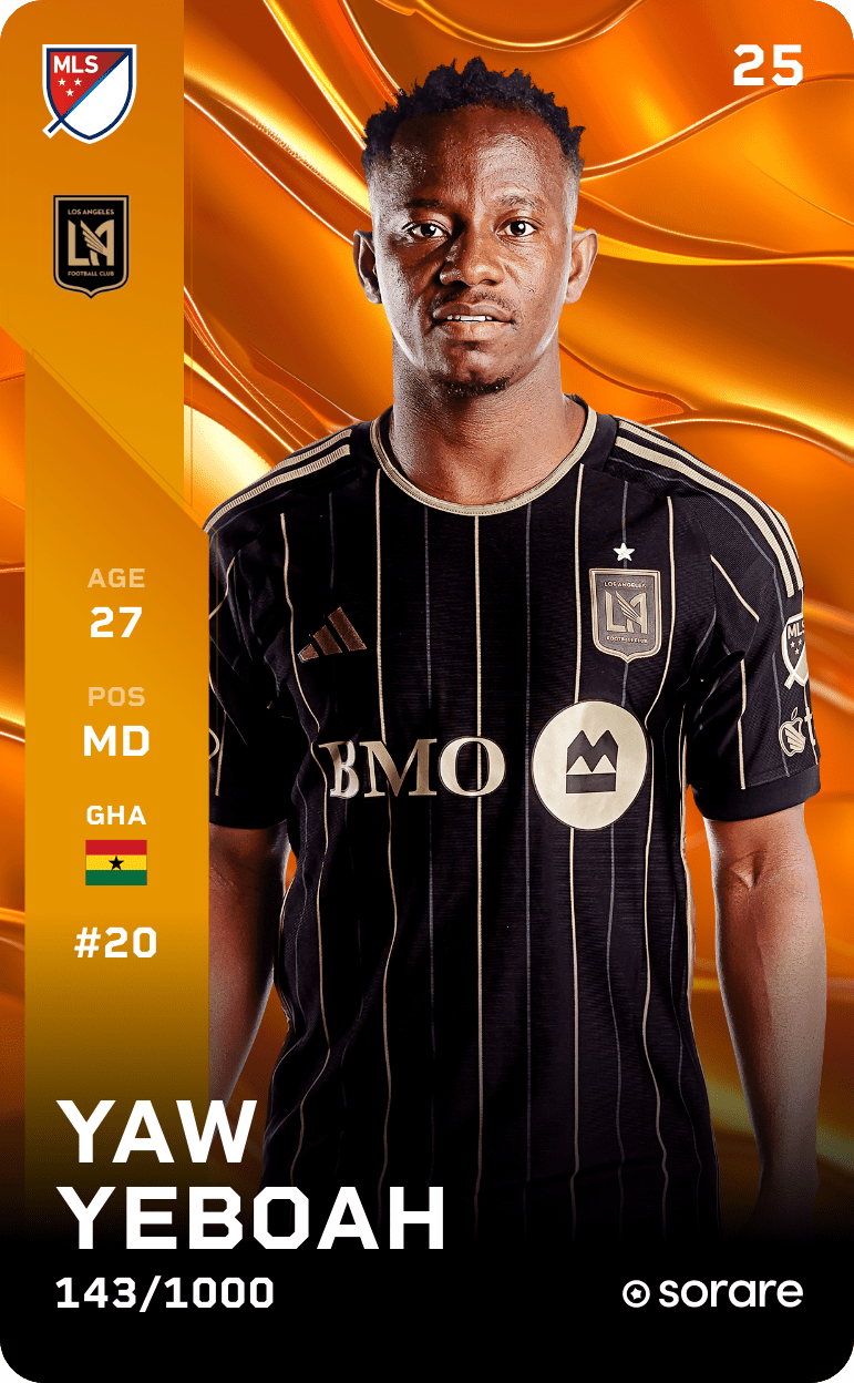Yaw Yeboah 2025-26 • Limited 143/1000