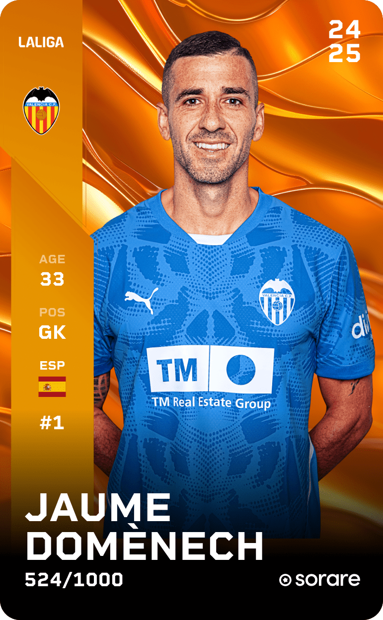 Jaume Doménech 2024-25 • Limited 524/1000