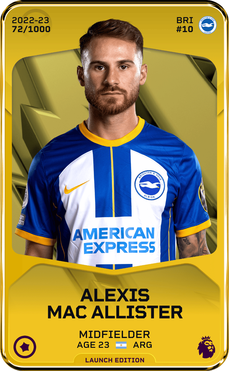 Alexis Mac Allister 2022-23 • Limited 72/1000