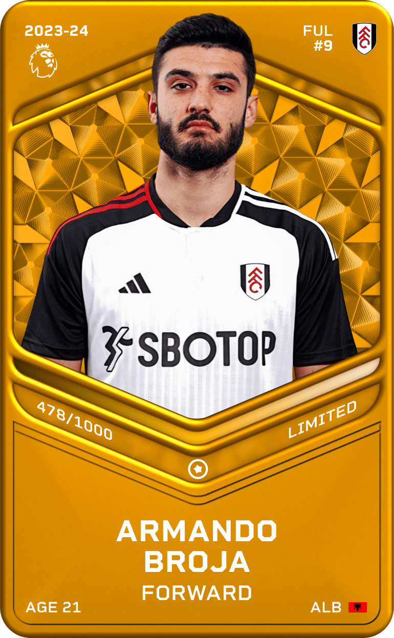 Armando Broja 2023-24 • Limited 478/1000