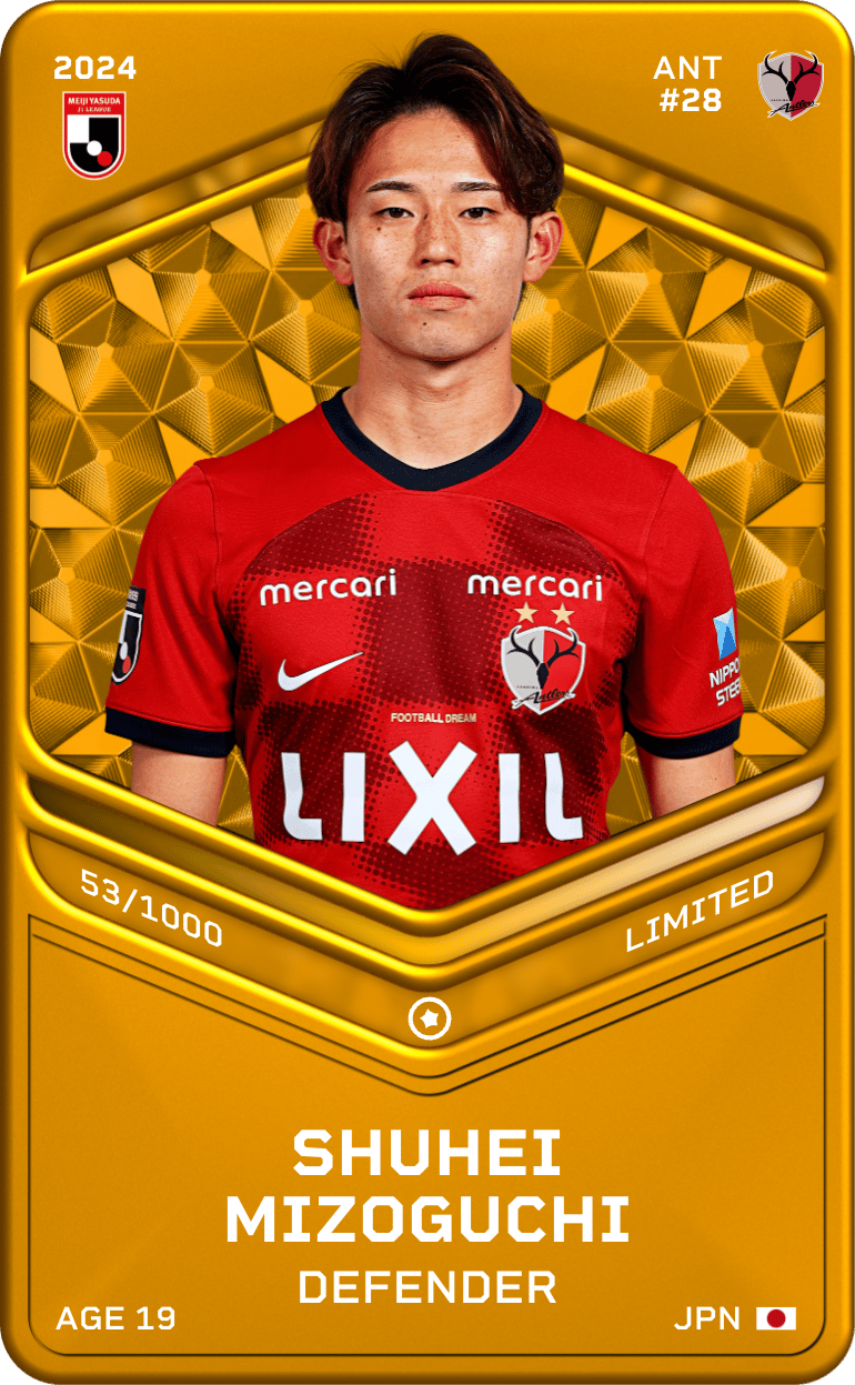 Shuhei Mizoguchi 2024-25 • Limited 53/1000