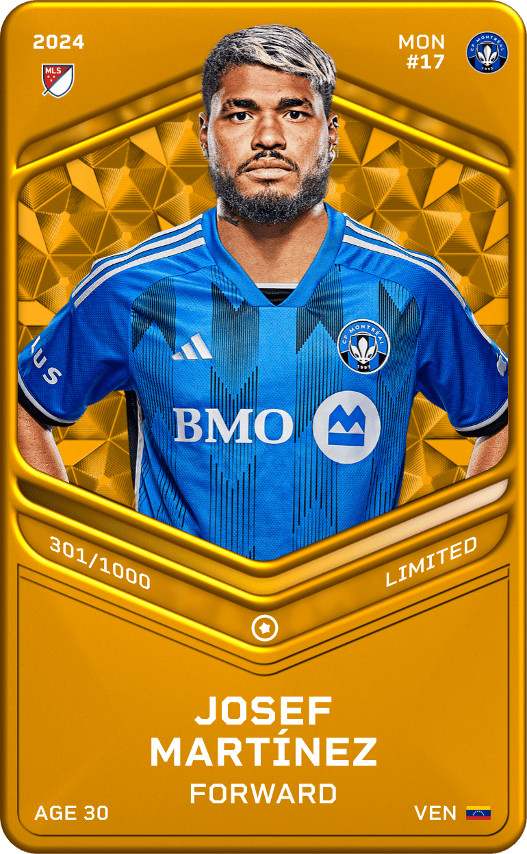 Josef Martínez 2024-25 • Limited 301/1000