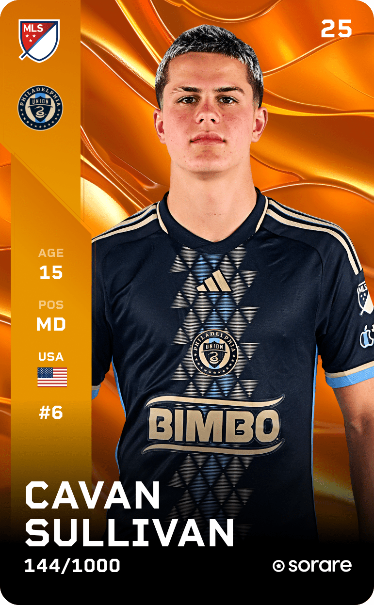 Cavan Sullivan 2025-26 • Limited 144/1000