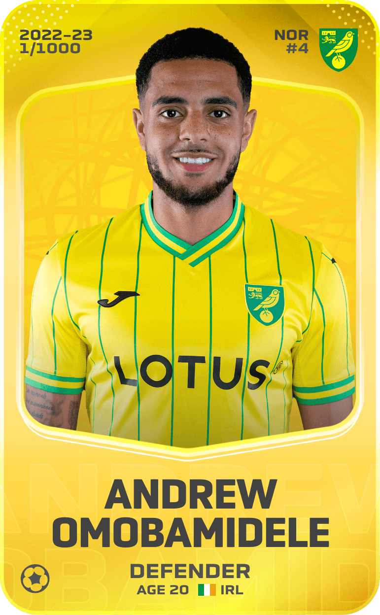 Andrew Omobamidele 2022-23 • Limited 1/1000