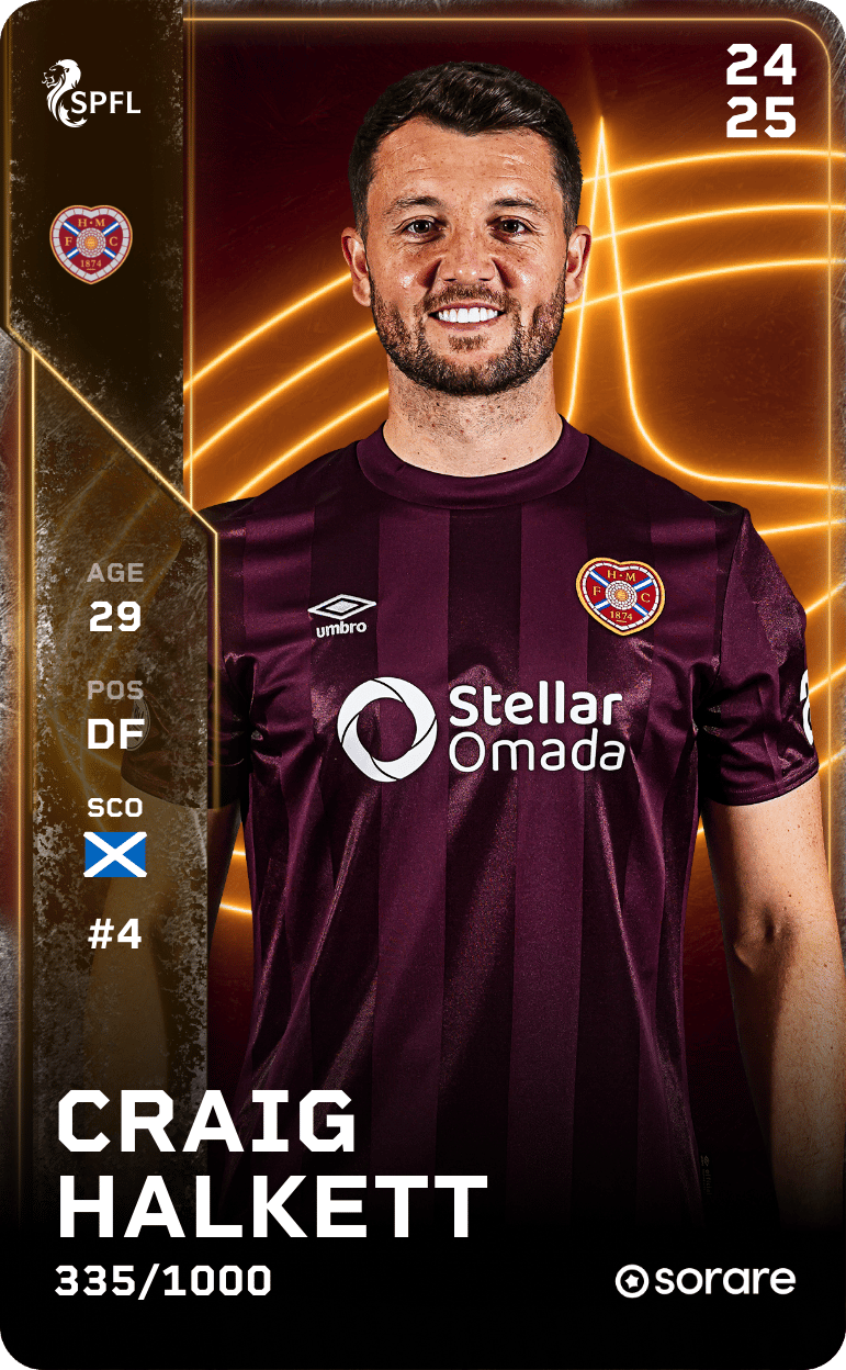 Craig Halkett 2024-25 • Limited 335/1000