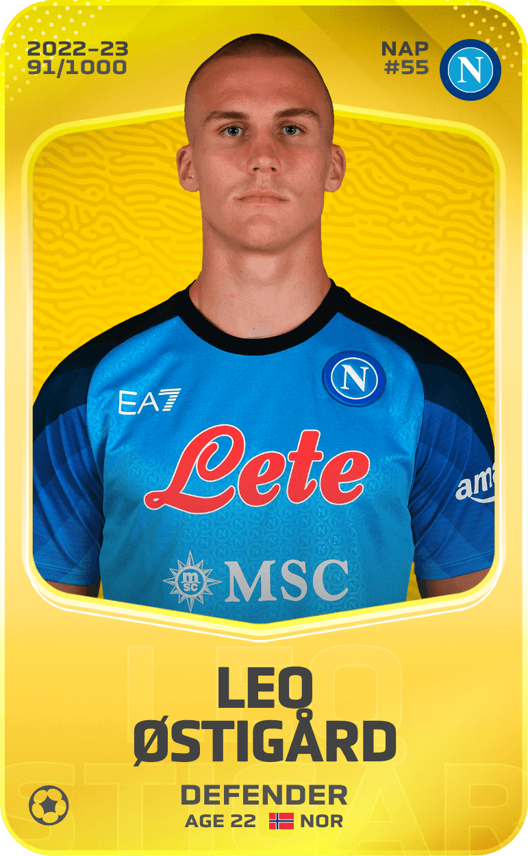 Leo Østigård 2022-23 • Limited 91/1000