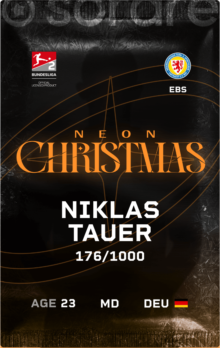 Niklas Tauer 2024-25 • Limited 176/1000
