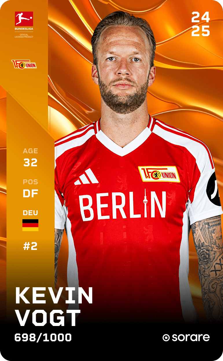 Kevin Vogt 2024-25 • Limited 698/1000