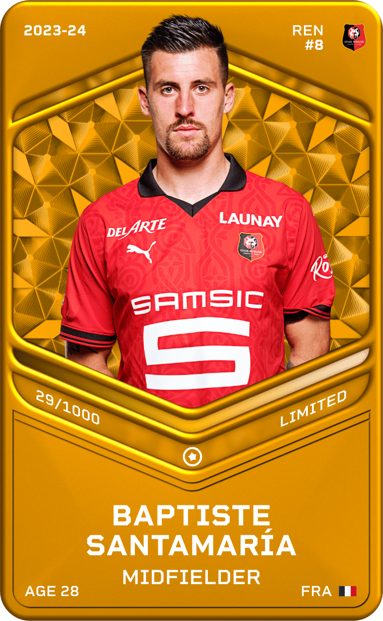 Baptiste Santamaría 2023-24 • Limited 29/1000