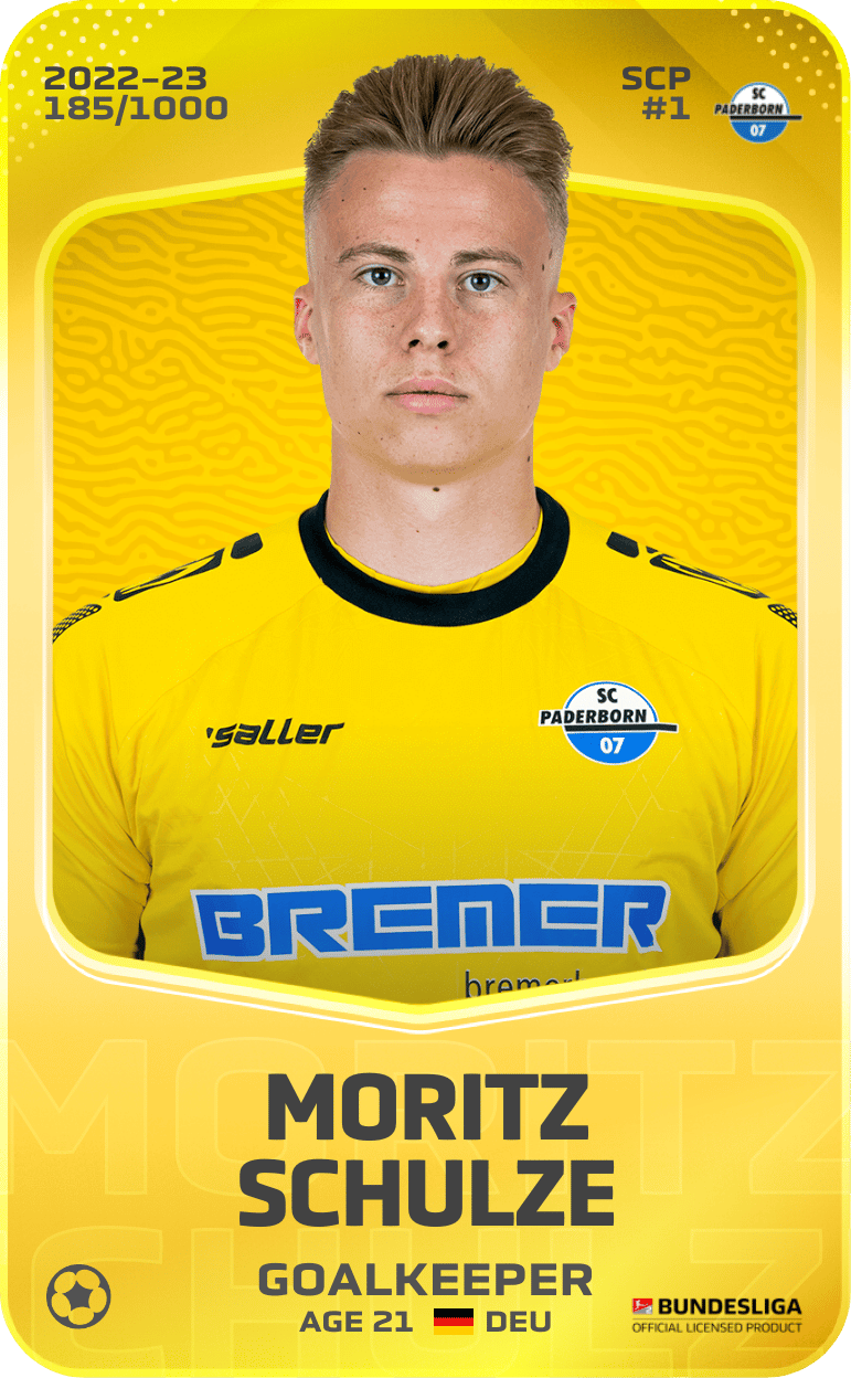 Moritz Schulze 2022-23 • Limited 185/1000