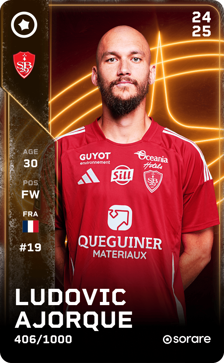 Ludovic Ajorque 2024-25 • Limited 406/1000