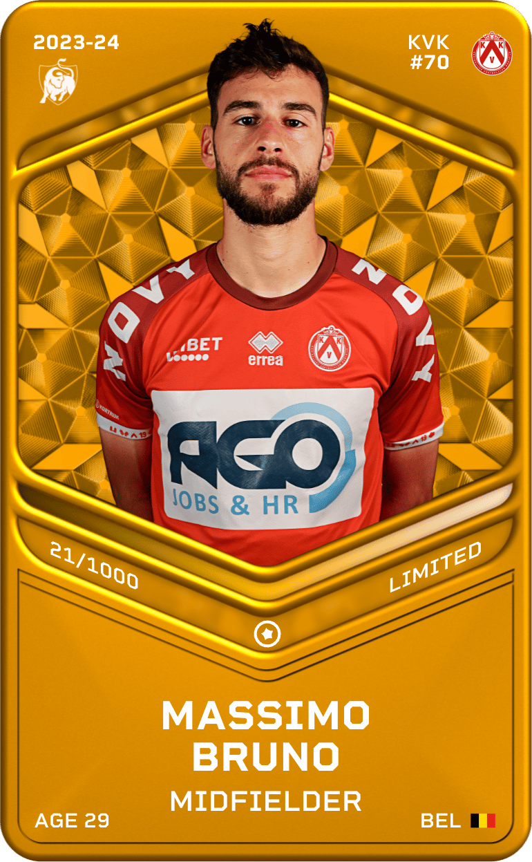 Massimo Bruno 2023-24 • Limited 21/1000