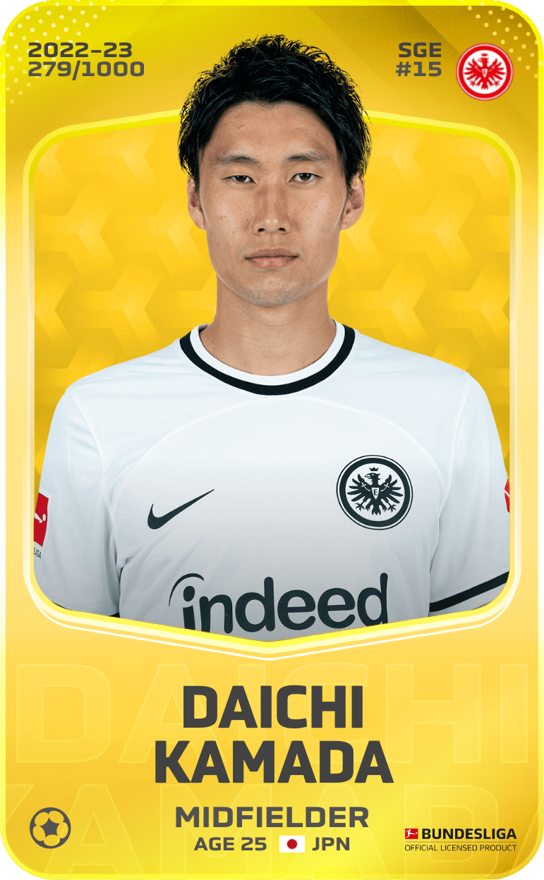 Daichi Kamada 2022-23 • Limited 279/1000