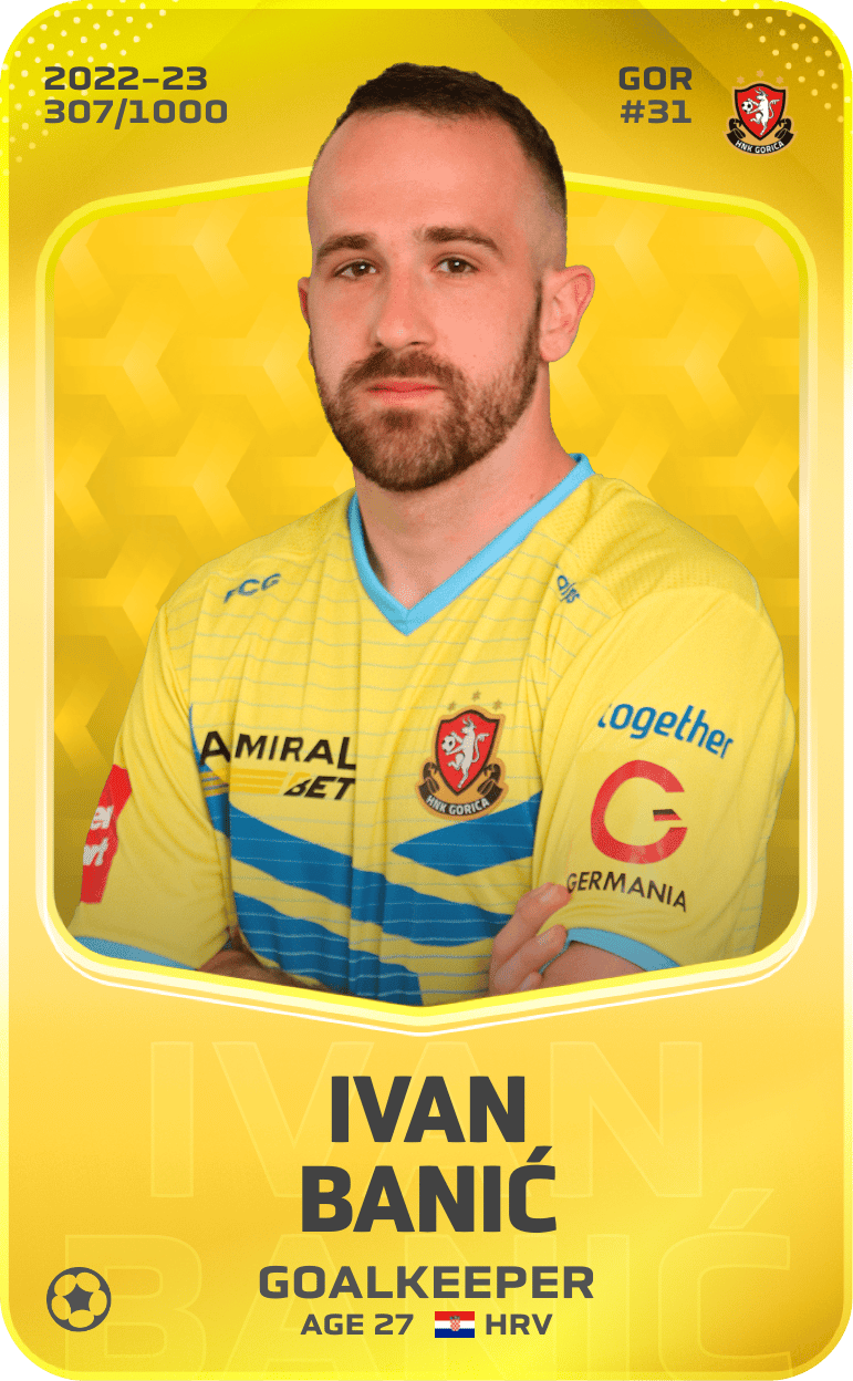 Ivan Banić 2022-23 • Limited 307/1000