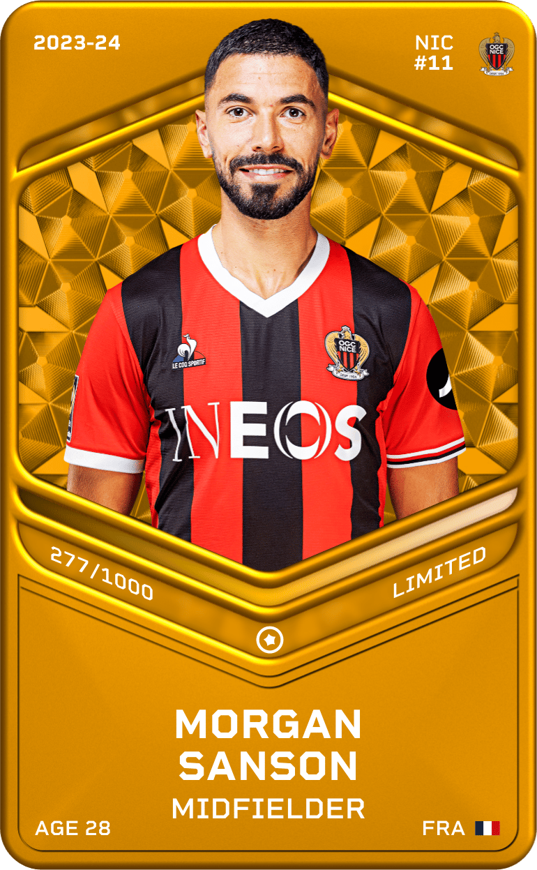 Morgan Sanson 2023-24 • Limited 277/1000