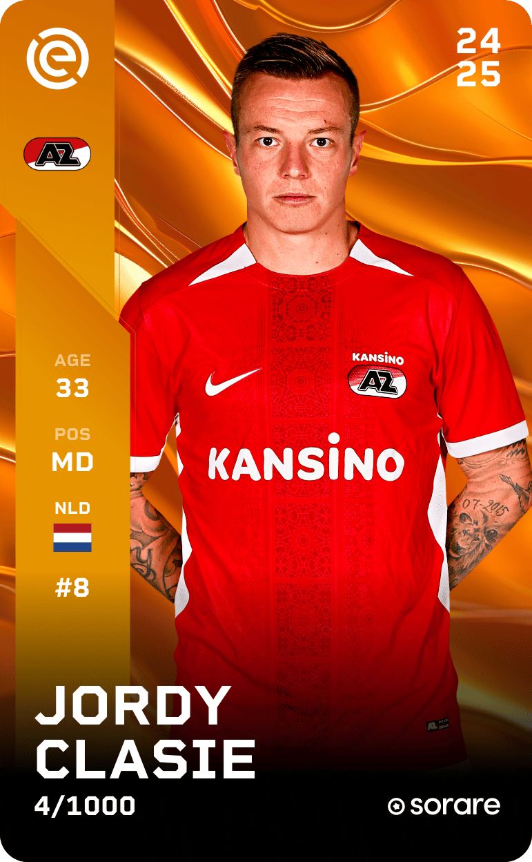 Jordy Clasie 2024-25 • Limited 4/1000