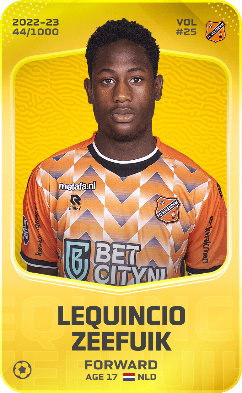 Lequincio Zeefuik 2022-23 • Limited 44/1000