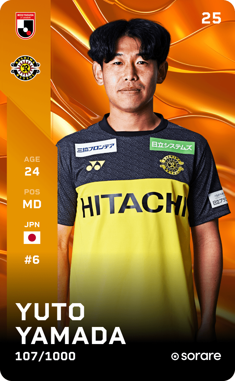 Yuto Yamada 2025-26 • Limited 107/1000