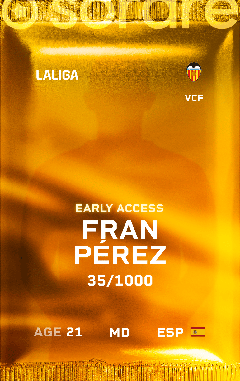 Fran Pérez 2024-25 • Limited 35/1000
