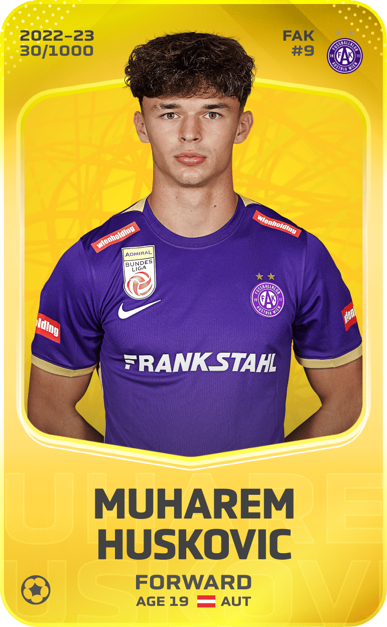 Muharem Huskovic 2022-23 • Limited 30/1000