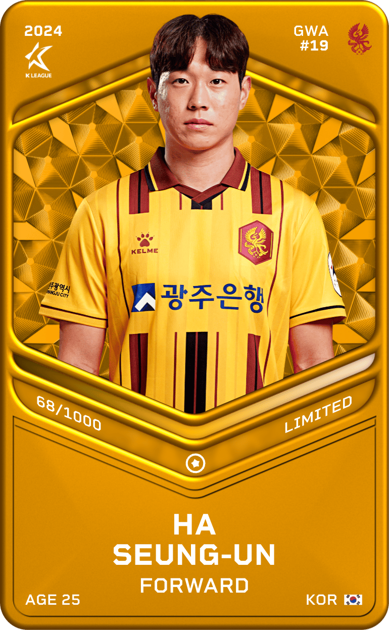 Ha Seung-Un 2024-25 • Limited 68/1000
