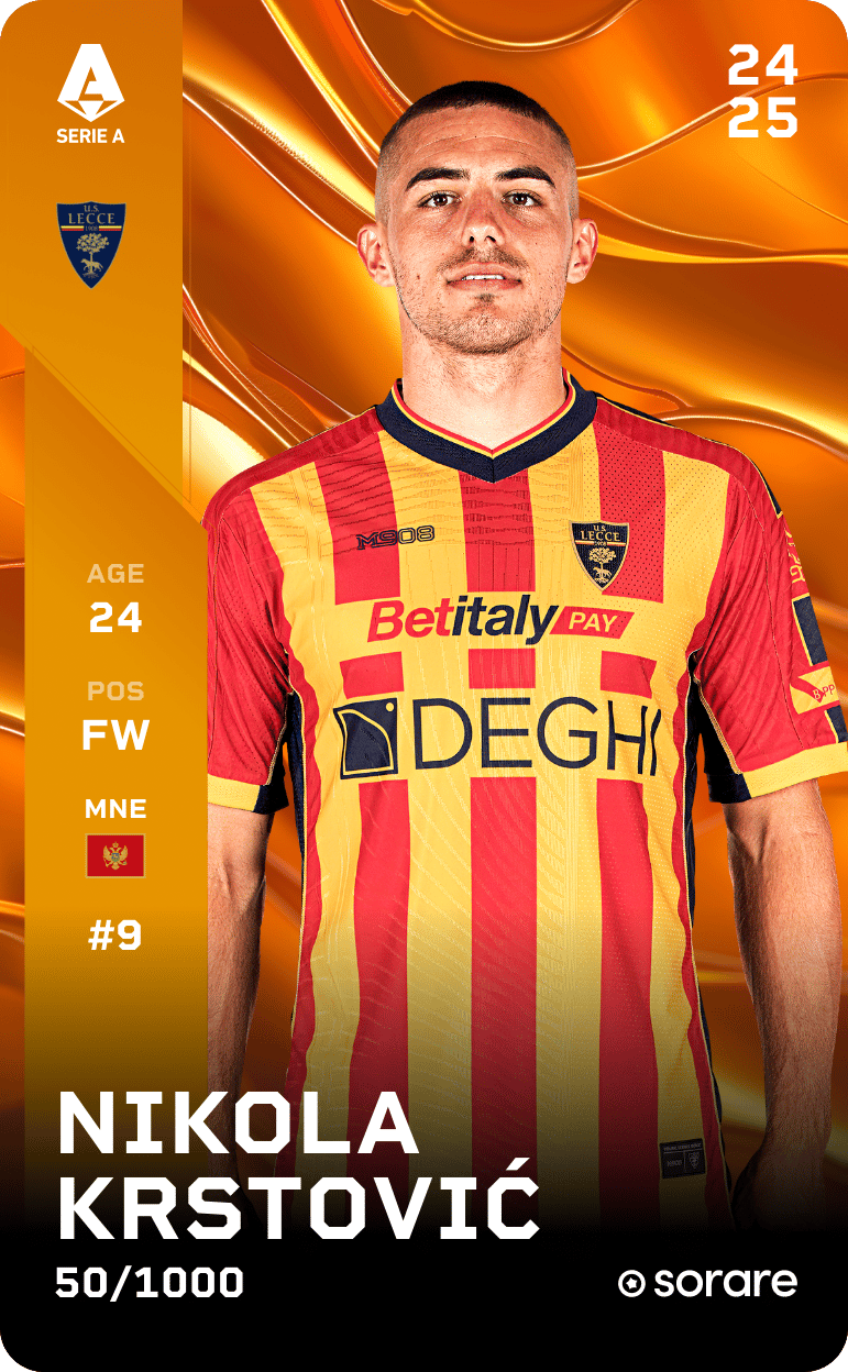 Nikola Krstović 2024-25 • Limited 50/1000