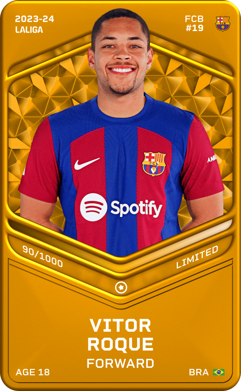 Vitor Roque 2023-24 • Limited 90/1000