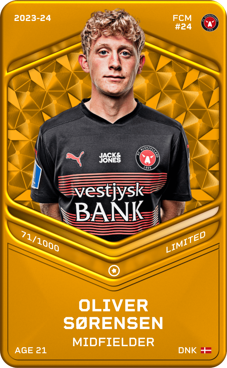 Oliver Sørensen 2023-24 • Limited 71/1000