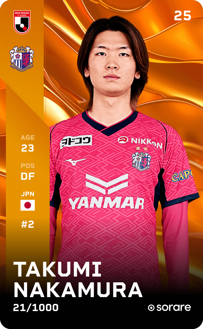 Takumi Nakamura 2025-26 • Limited 21/1000